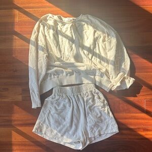 Frankie Shop Cream Cotton Set